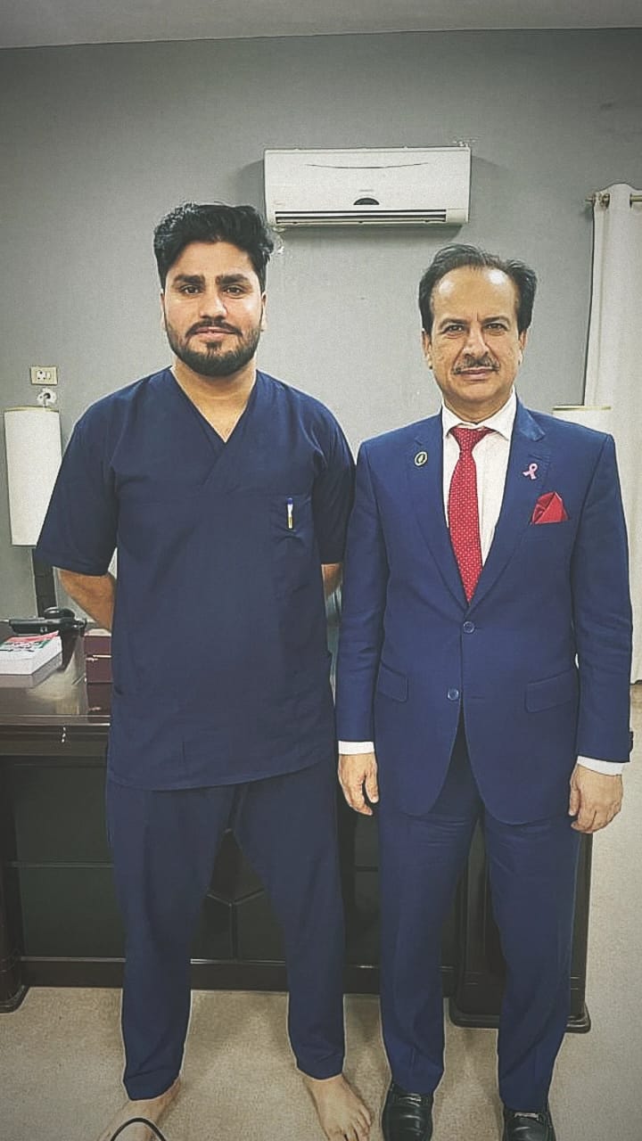 Dr. Nadeem Jan with Dr. Dilawar